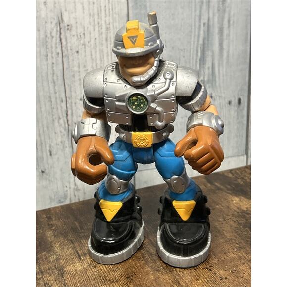 Fisher Price Rescue Heroes Jack And 2 Others 2001 As Is. Missing Accessories - Picture 8 of 10